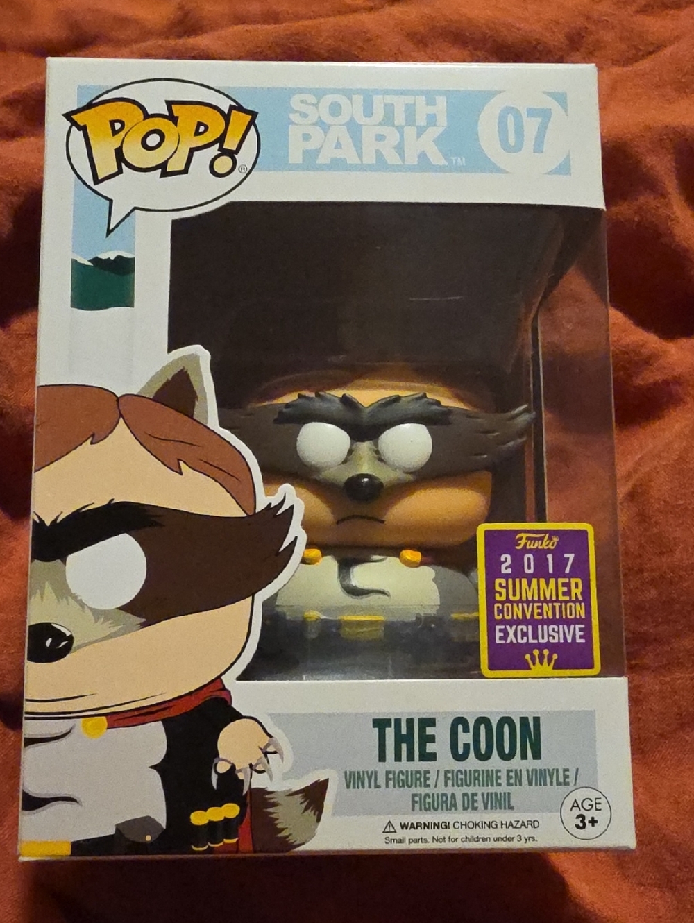 Funko The Coon Vinyl Figure - Brown/Black/White 07